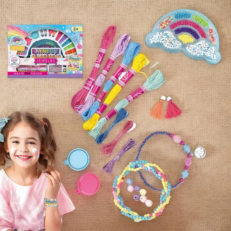 Jewelry Making Kit For Girls 4-6 Toddler Jewelry Kids Crafts Bracelet Making Kit Toddler Arts And Crafts Girls Charm Bracelet