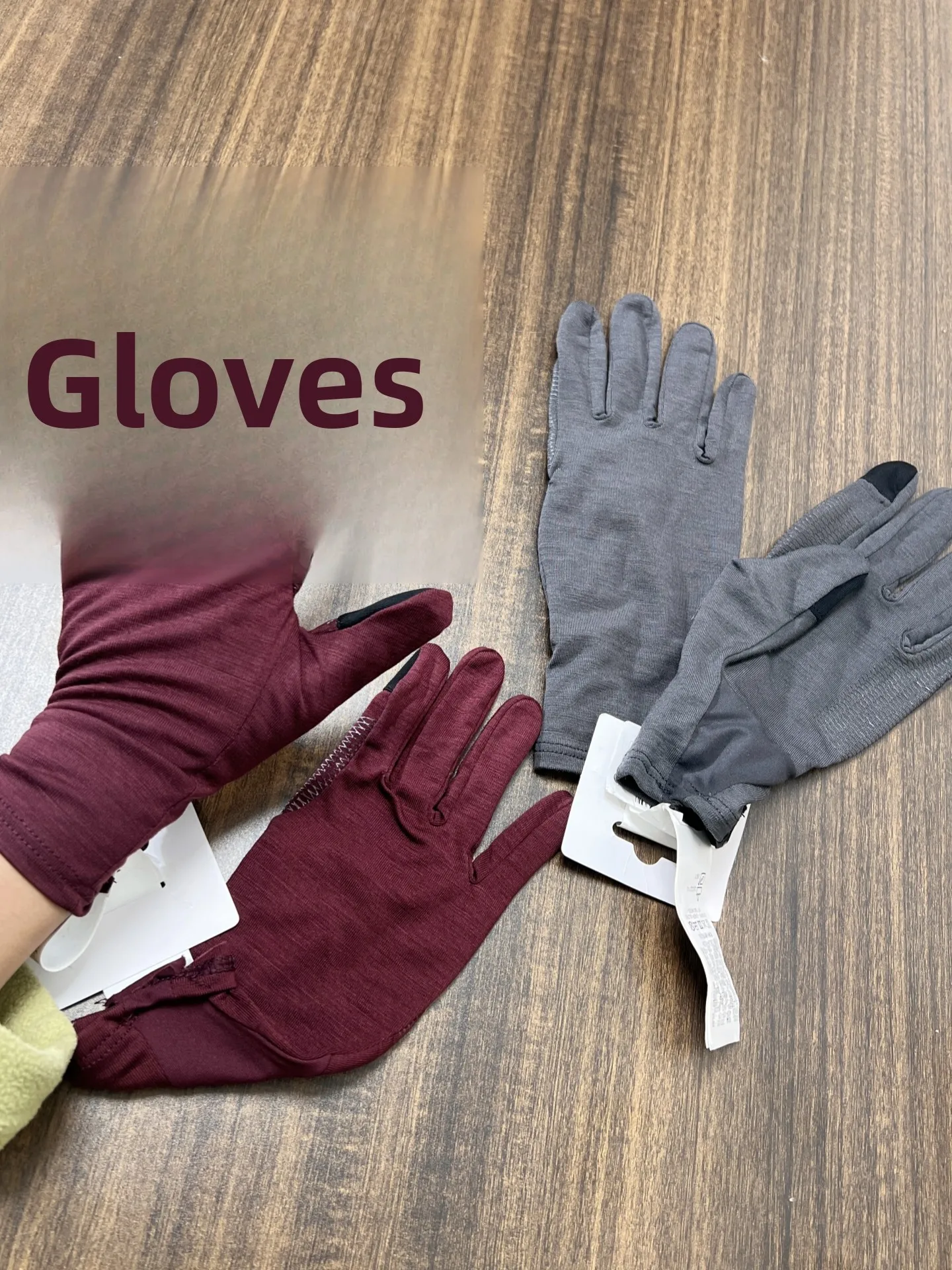 Touchscreen Woolen Gloves Breathable Outdoor Climbing Hiking Sports Cycling Men Women Universal Medium Thickness Winter Gloves