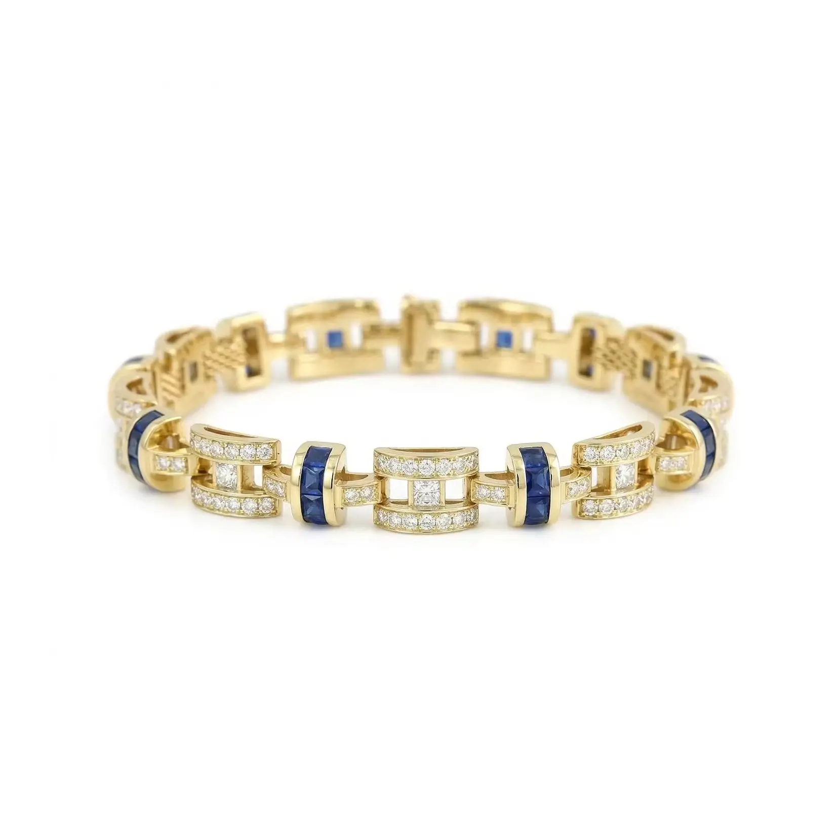 

Vintage Luxury Lab Grown Spinel Bracelet Art Deco Women's 925 Sterling Silver Fine Jewelry Anniversary Engagement Banquet Gifts