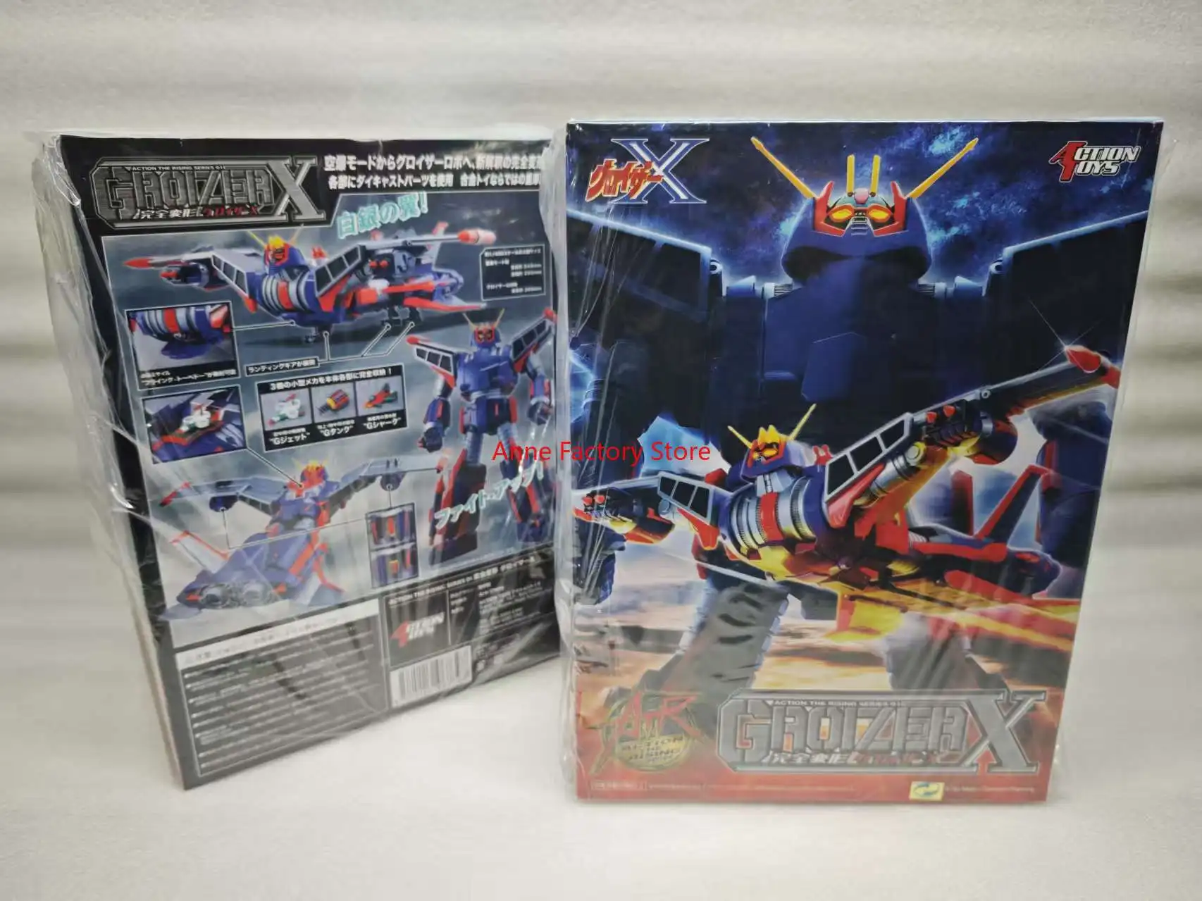 [متوفر] ألعاب الحركة الأصلية المتحولة Groizer X Pioneer مع صندوق