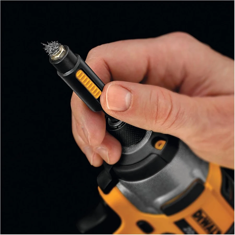 Imagem -04 - Chave de Soquete Magnética Dewalt 10 13 mm x 295 Hexagonal com Ímã Móvel Dentro Dt7430 Dt7440 Dt7450