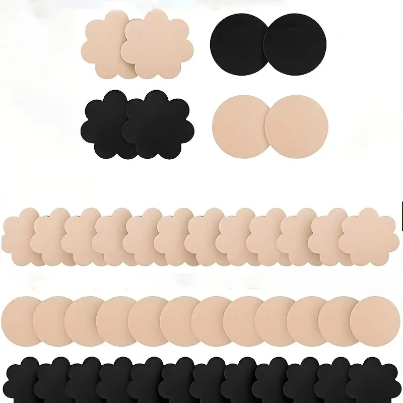 Pasties Disposable Nipple Covers Self Adhesive Breast Pasties Nipple Patch Invisible Ultra-Thin Traceless Breast Patch 