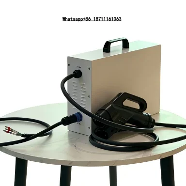 New Portable 7KW DC CCS High Efficiency Mobile Electric Vehicle Charging Station Plug-On Use