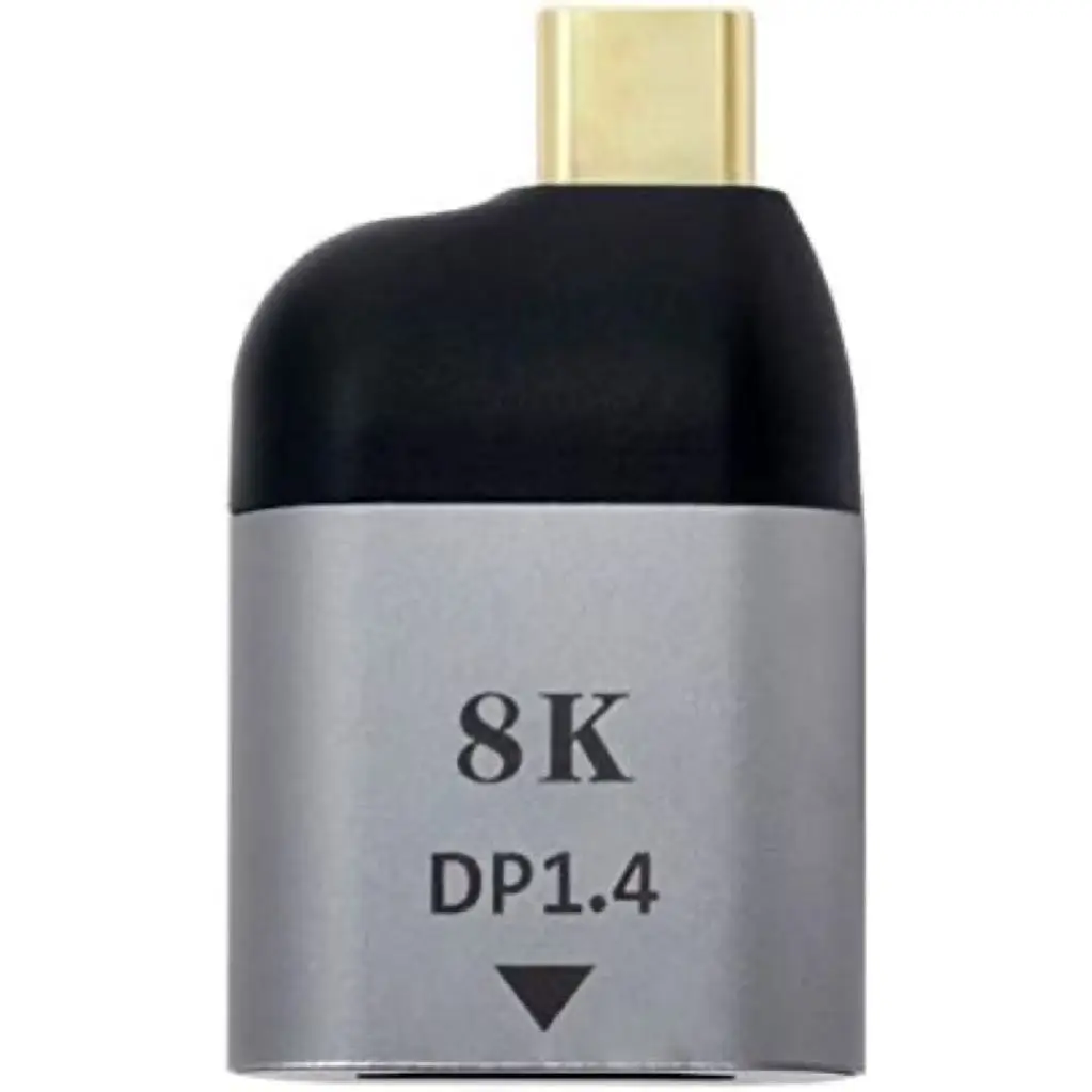 USB‑C Male to Full‑Size DisplayPort Female Adapter DP1.4 8K@60Hz 4K@144Hz Video Converter for Laptop Monitor - view 3