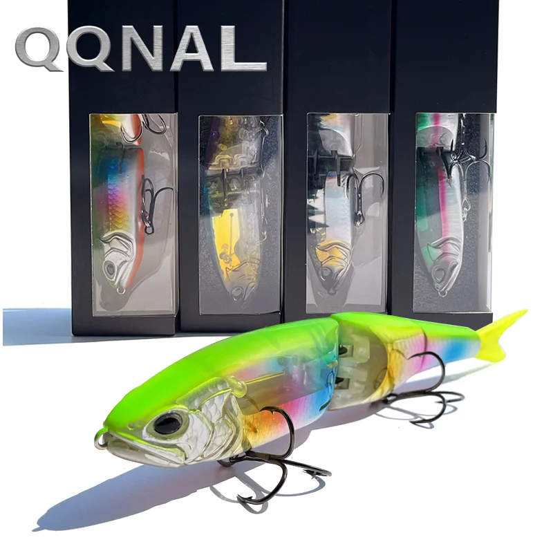 

QQNAL Sea Heavy Sinking Minnow Fishing 184mm 50g Saltwater Wobbler jigs Big Jerkbaits Swimbait Bass Tuna for Fishing Pesca