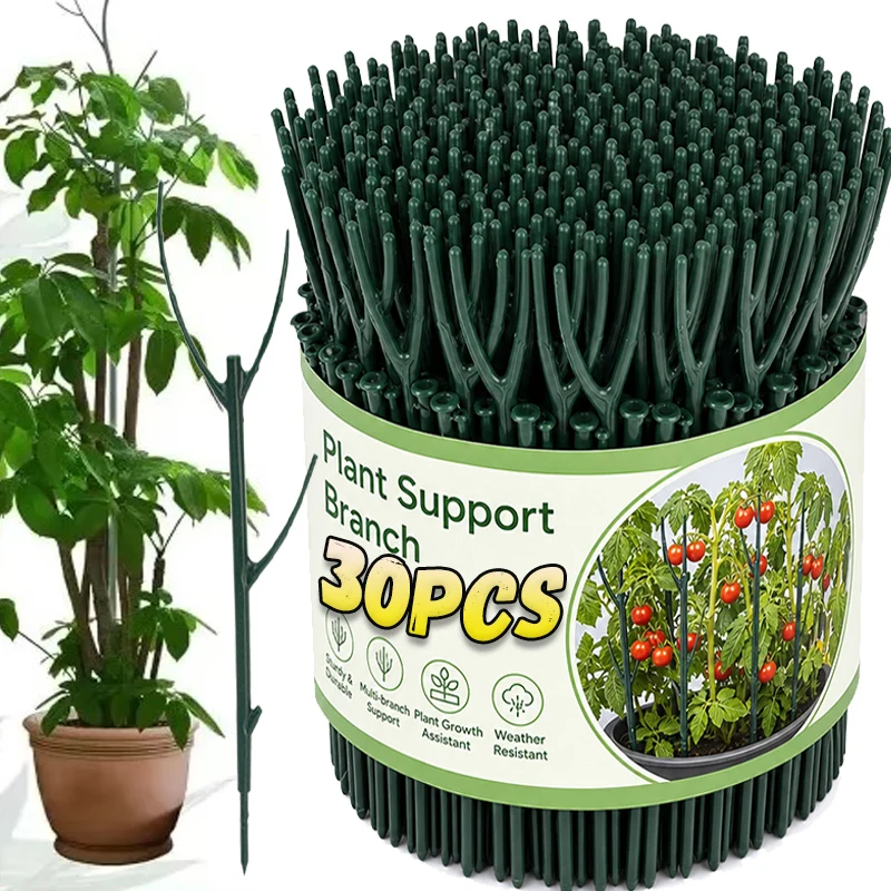 Plant Support Pile Climbing Vine Stake Bonsai Fix Rod Garden Plants Stake Holder Flower Support Rack Potted Plant Support Frame