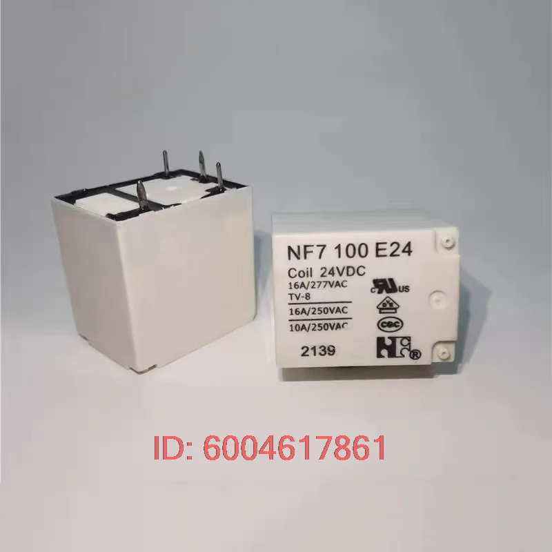 5Pcs/Lot  NF7100E24  24VDC   NF7100E9   NF7 100 E9  9VDC 16A  4PIN