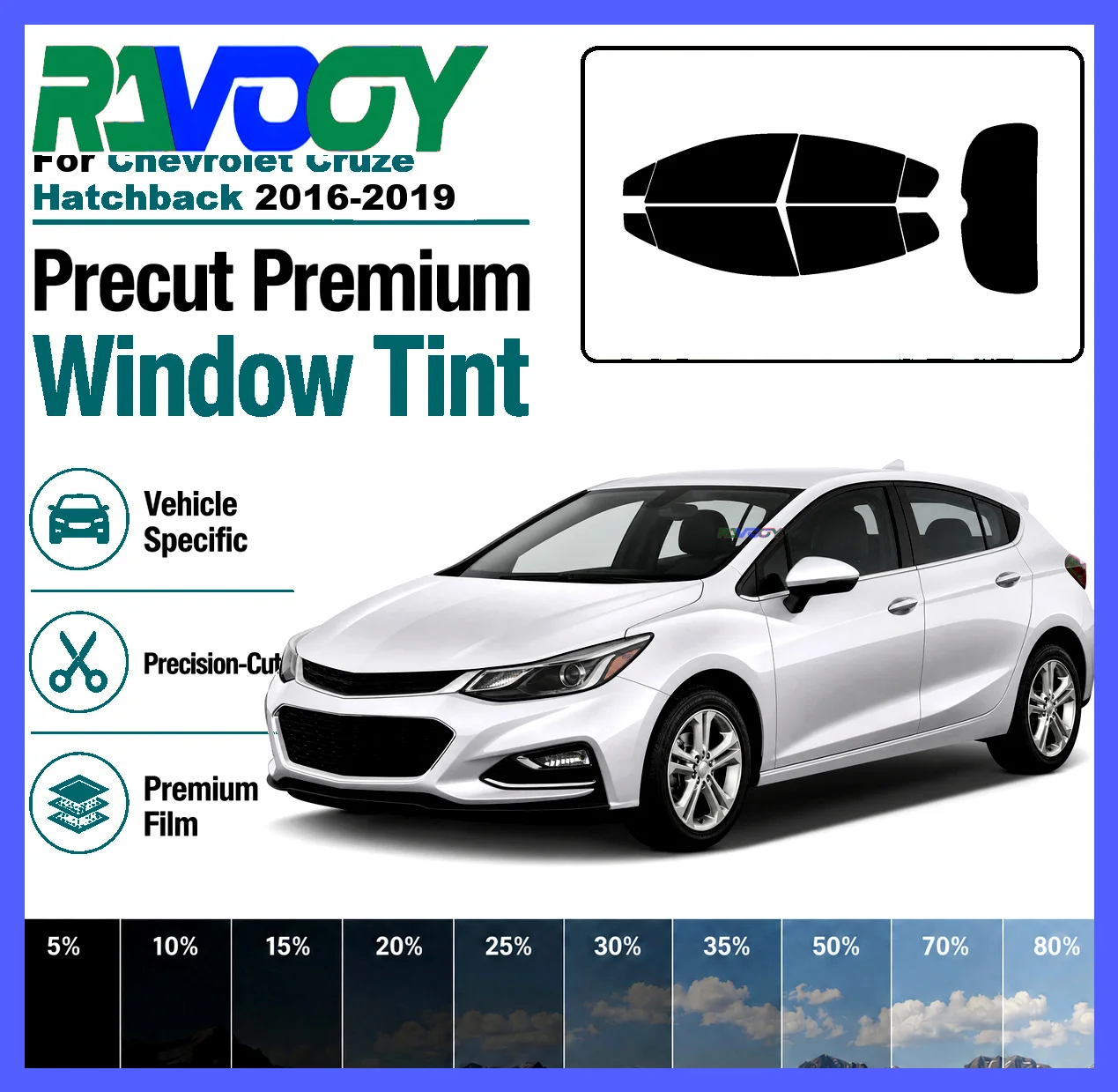 ravooy-for-chevrolet-cruze-hatchback-2016-2019-pre-cut-window-film-vehicle-specific-full-kit-front-rear-windows-precision-cut