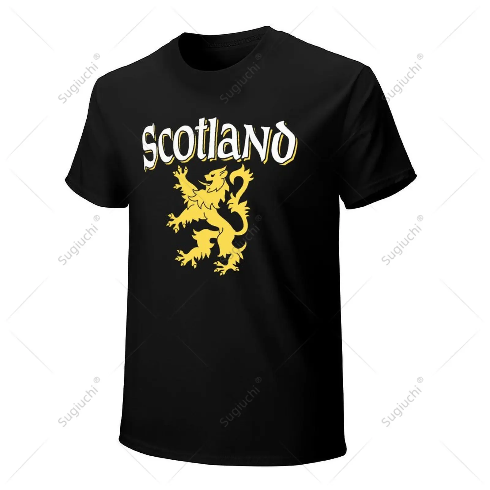 Unisex Men Scotland Rampant Lion Tshirt Tees T Shirts Women Boys 100% Cotton T-Shirt view 4