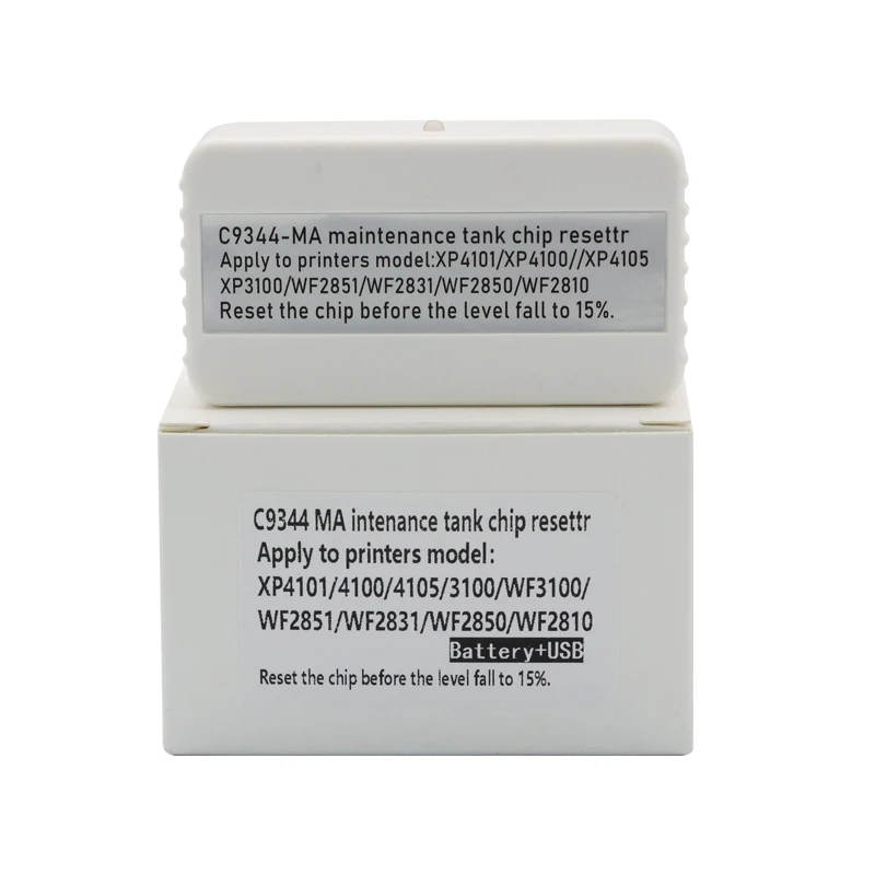 C9344 Maintenance Box Tank Chip Resetter For Epson L5590 L3550 XP-2200 XP-2205 XP-3200 3205 4200 4205 WF-2910 WF-2950 2930 2935