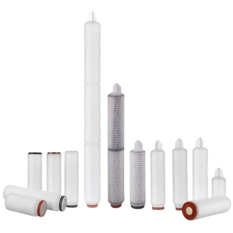 1 Micron High Temperature Filter Supplier PP/Nylon/PTFE/PVDF/ACF/GF/PES Element Cartridge Membrane 0.22 Pleated Water