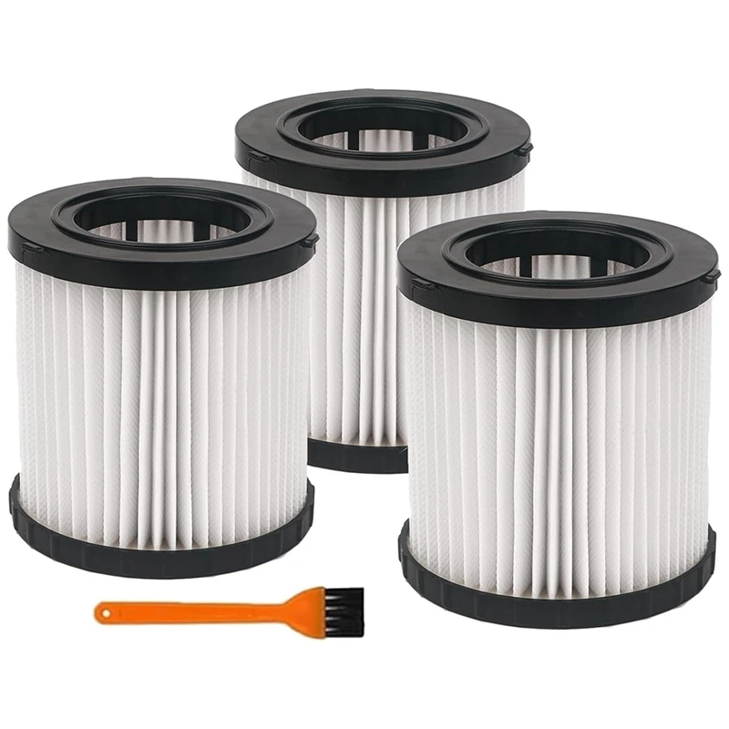 3PCS DCV5801H Vacuum Hepa Filter For Dewalt Shop Vac DCV580 DCV581H DCV5801H Wet/Dry Vacuum Cartridge Filters