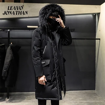 Parka de zíper multibolsos masculino, casacos grossos quentes, casaco de vento, capuz neutro, roupas novas, casacos de inverno, 2022