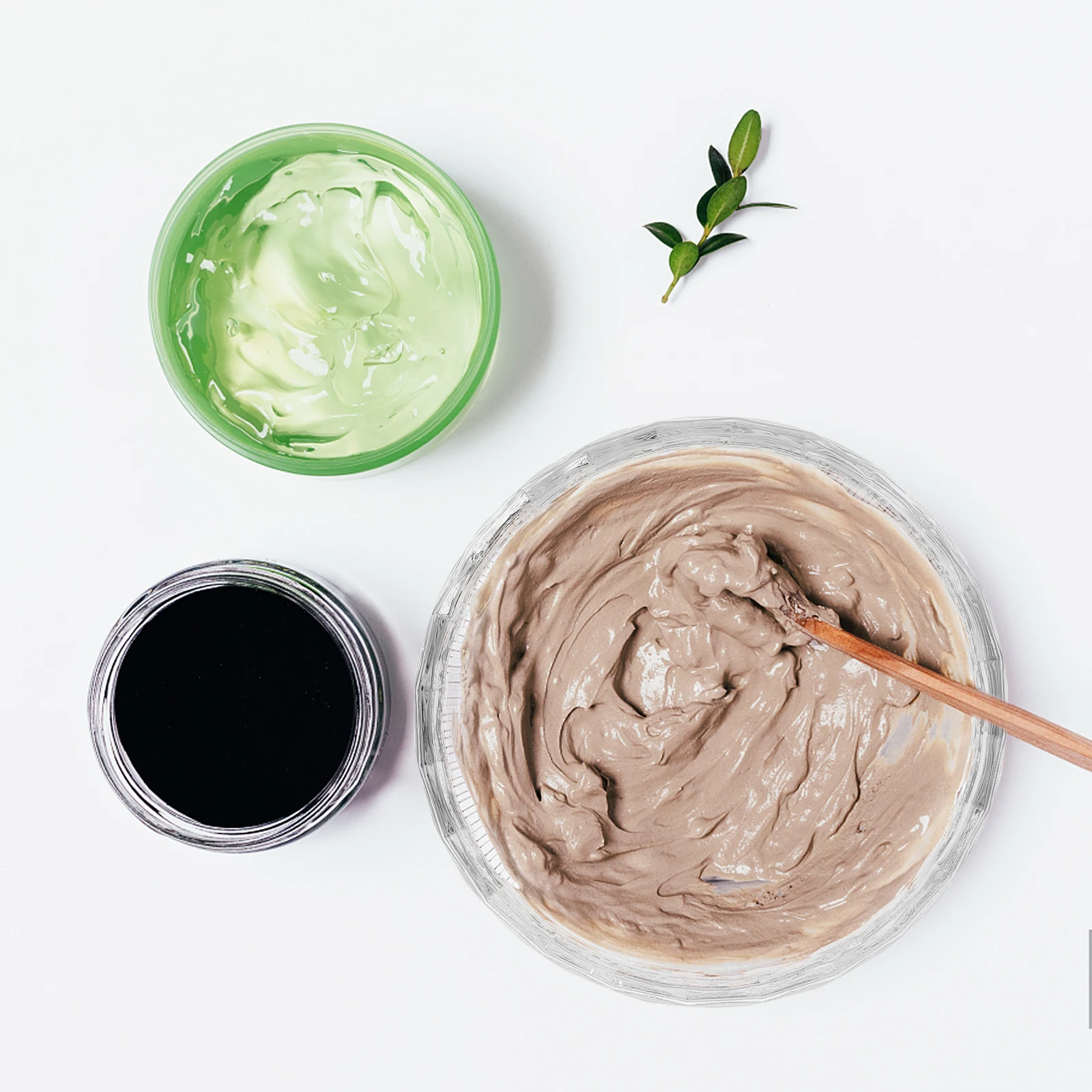 

Clear Glass Essential Oil Bowl Facial Mixing Bowl Small Compact Smooth Salon Tool Facial Bowls Glass Mixing Bowls