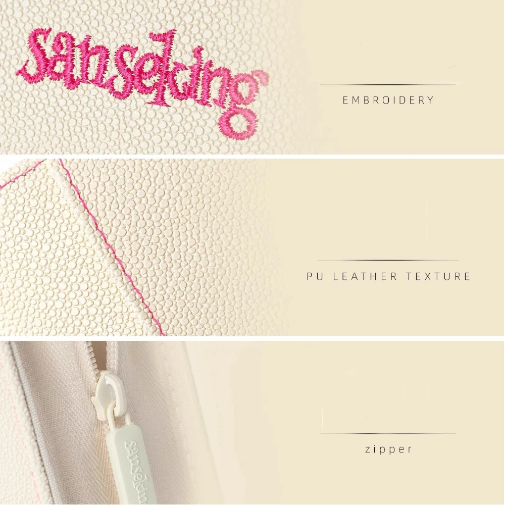 PU Leather Zipper Card Binder Card Holder High‑Clear Thick Inner Pages for Trading Game Cards Collectible Card Storage Album