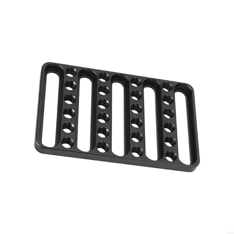 X6HA Professional Cheese Plate for DSLR Camera Cages Standard 1/4-20 Thread Holes