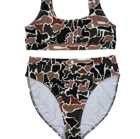 Women's Clothing, Digital Printing, Chest Wrap With Suspenders + Small Shorts, Set.