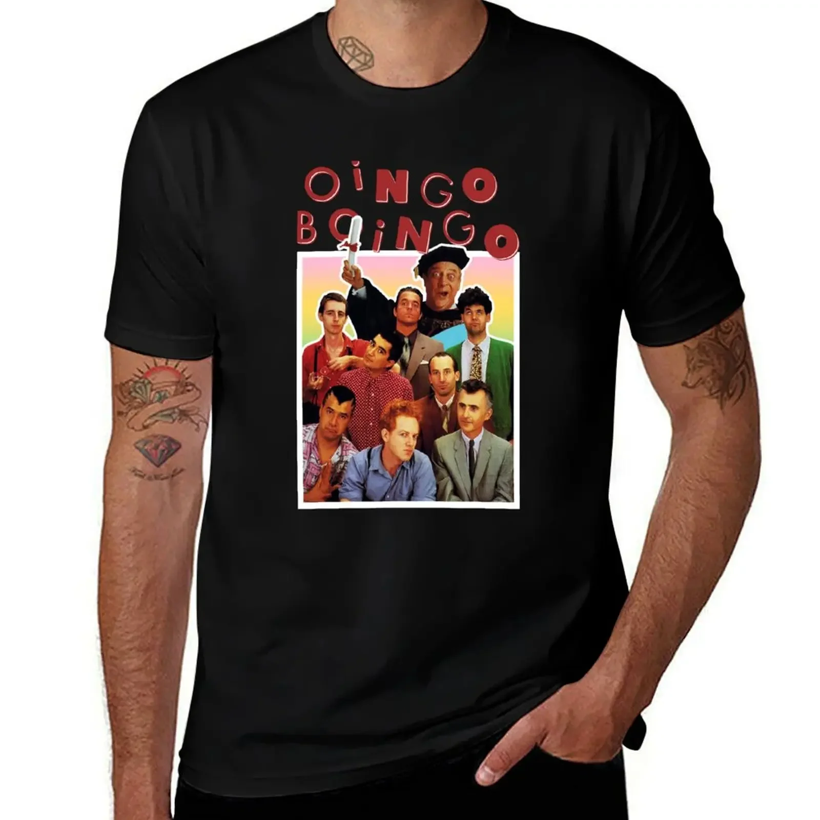 Oingo Boingo Just Another Day T-Shirt hippie clothes rapper graphic tees plus size tops heavyweights mens t shirt