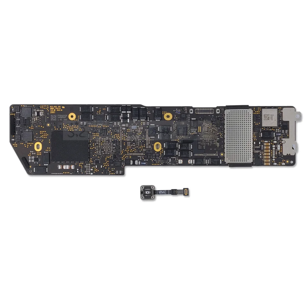 Imagem -03 - Placa-mãe Original para Apple Macbook Air Placa Lógica com Touch id i5 Core i5 gb 128 gb 256gb 82001521-a 02 13 Pol A1932