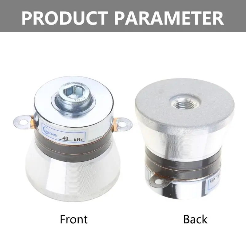 منظف محول التنظيف الكهرضغطية بالموجات فوق الصوتية 60 وات 40 كيلو هرتز عالي الأداء