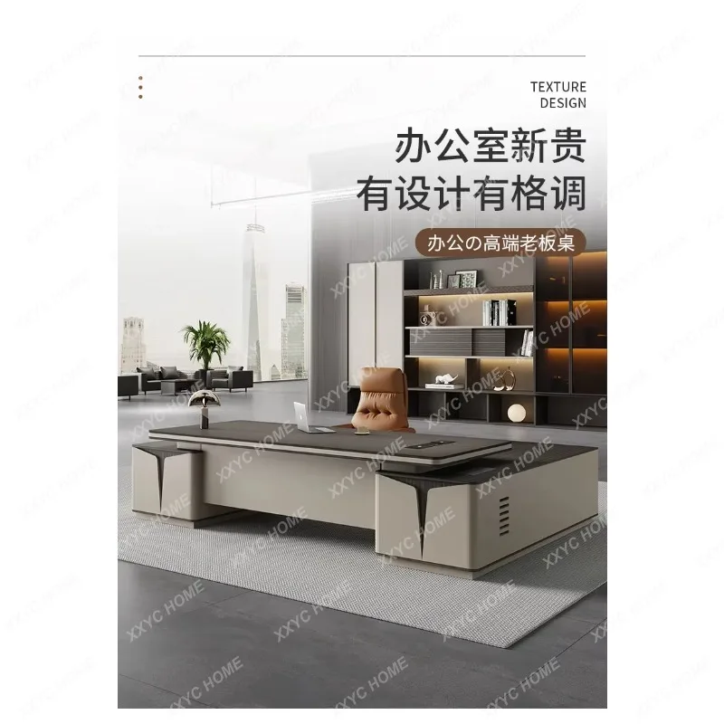 HH Reception Office Desk Protector  Modern Executive Computer Desk Specialty Commercial  Furniture