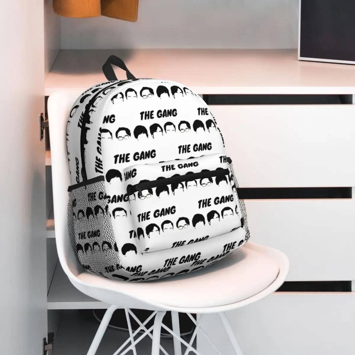 

The Big Bang Theory Tv Backpack Student BookBag Children School Bag Laptop Shoulder Bags for Boys Girls