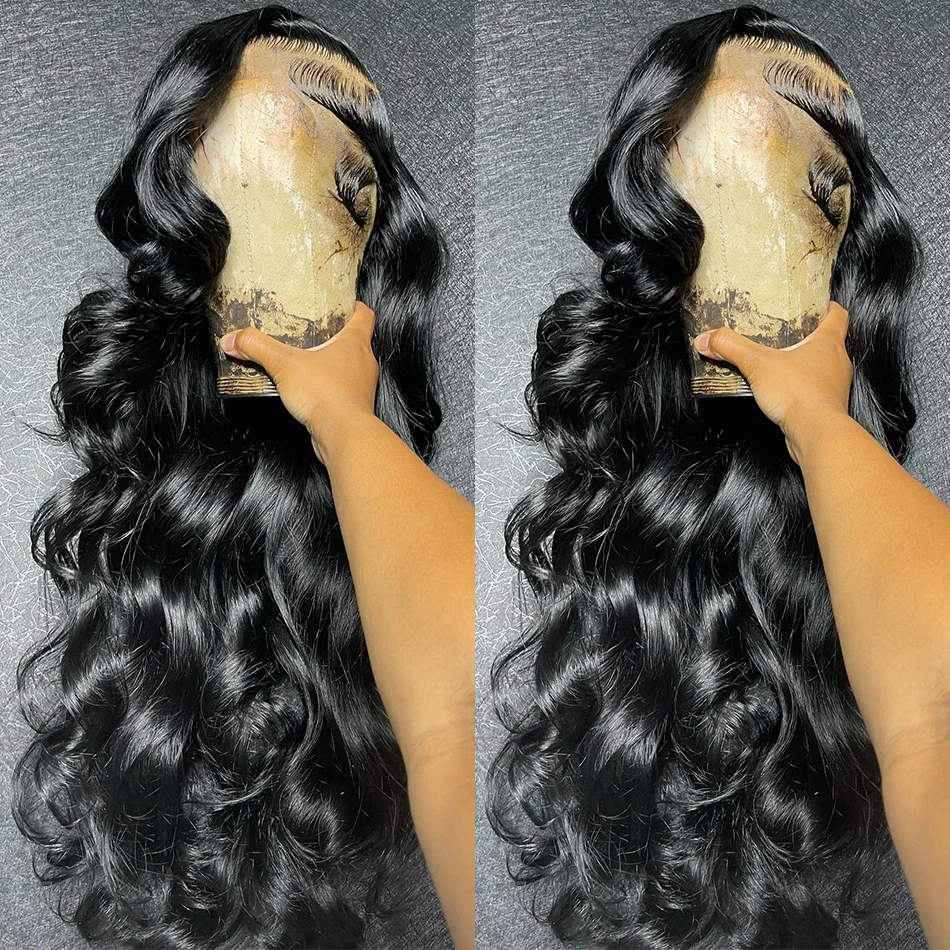 Body Wave Lace Front Human Hair Wigs 13x6 HD  5x5 Glueless Wig Brazilian Water Wave 13x4 Lace Frontal Wig For Women