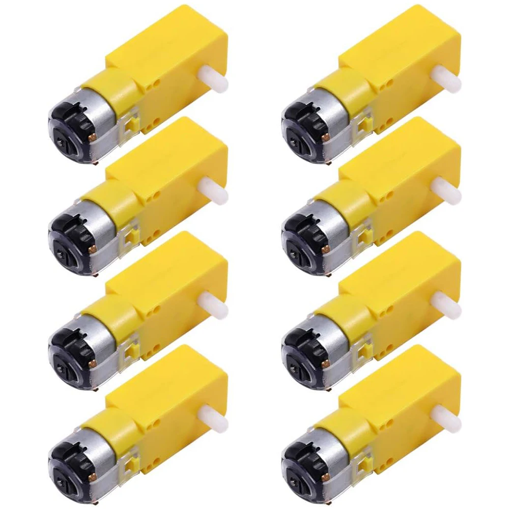 8 قطعة TT موتور 130 موتور الذكية سيارة روبوت موتور تروس لاردوينو DC3V-6V موتور تروس هيكل السيارة الذكي أربعة محرك سيارة الساخن