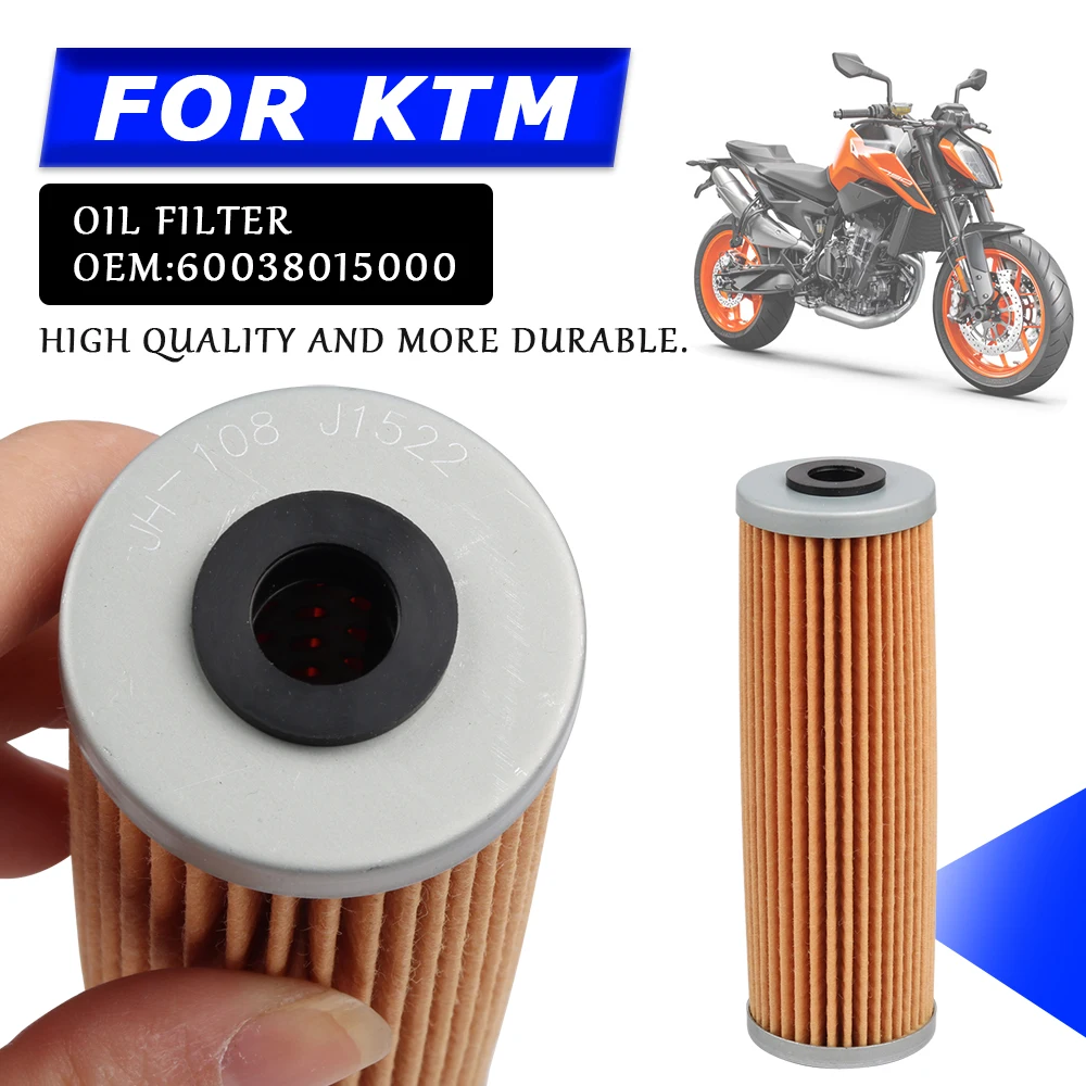 For KTM 950 990 1050 1090 1190 Adventure 1290 Super ADV Super Duke GT R TKC 450 Rally Replica Motorcycle Accessories Oil Filter