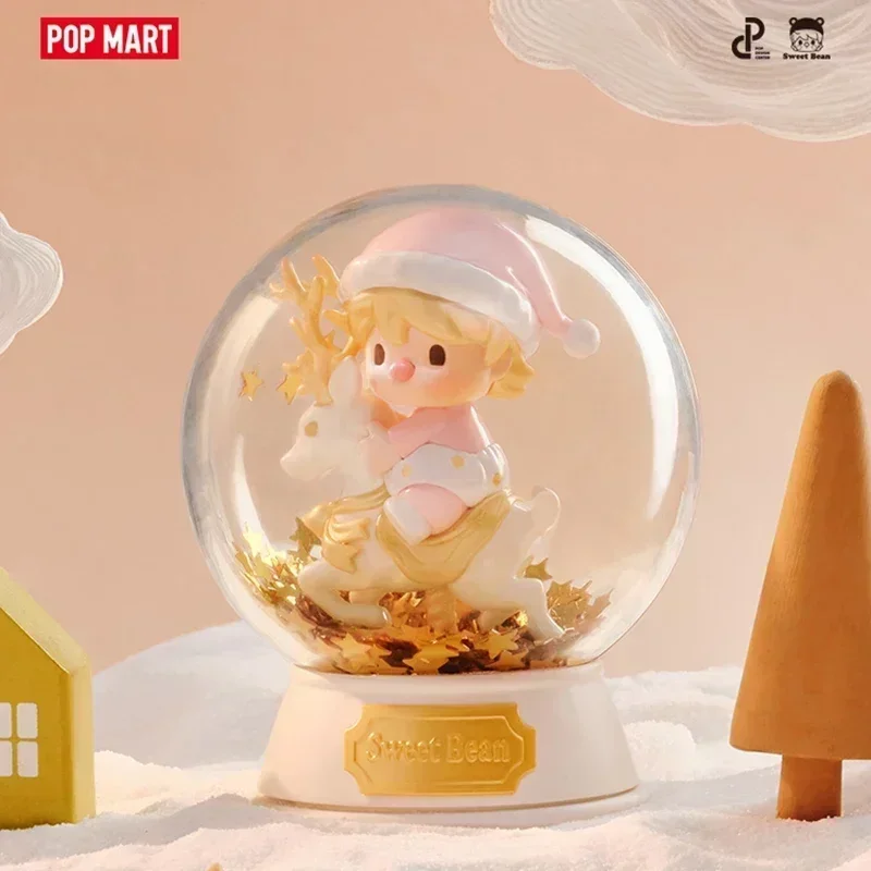 

POP MART Sweet Bean Kawaii Anime Blind Box Exclusive Holiday Series Mystery Figure Ornaments Toy Box Collectible Gifts