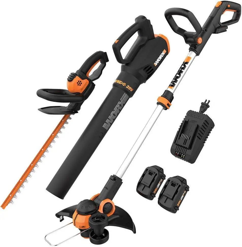 

Turbine Blower + Hedge Trimmer (Batteries & Charger Included)