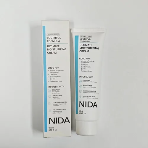 Imagen 2 del producto NIDA-crema facial de textura refrescante de plantas naturales, crema facial de absorción rápida, crema nutritiva hidratante diaria
