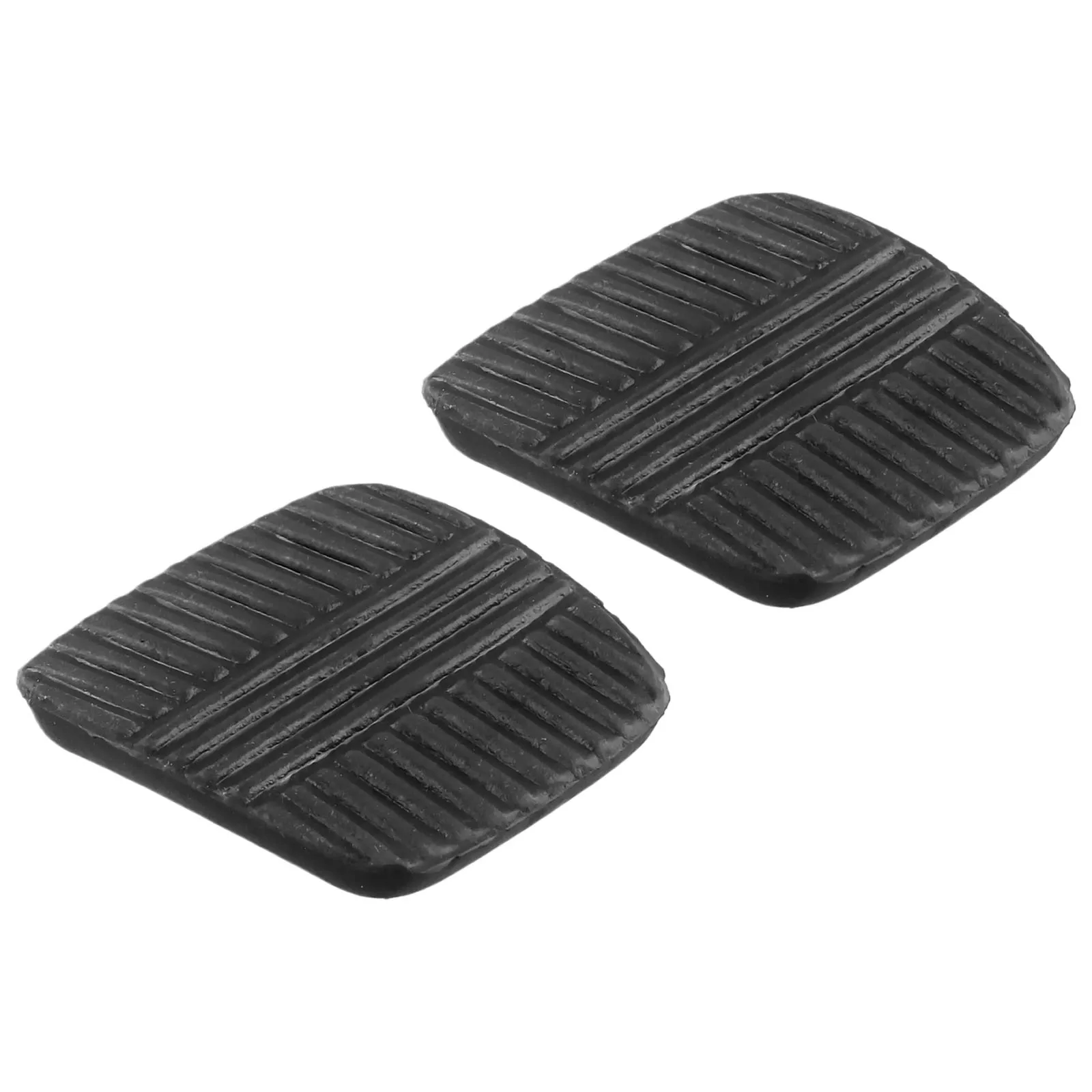 For Nissan Patrol MQ 2Pcs Brake and Clutch Pedal Rubber Covers for 6 Cylinder Petrol and Diesel Engine Variants