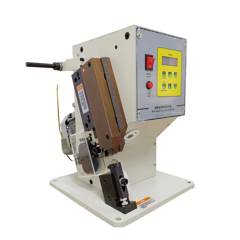 

CH JCW-2TA Hot Sale Semi Automatic Terminal Crimping MaCH ine Copper Splice Cable Crimping MaCH ine