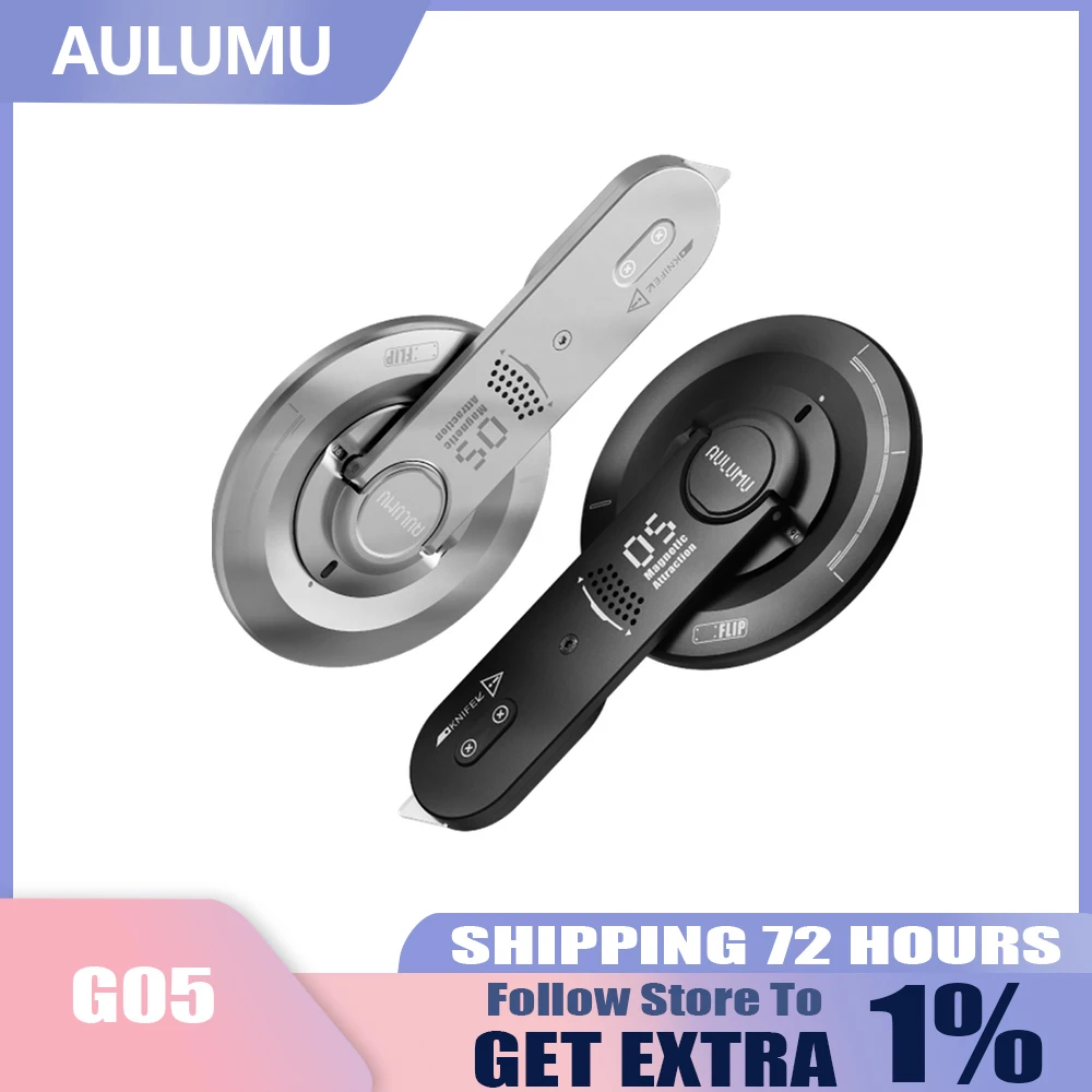 

New AULUMU G05 Air Powerful Magnetic Bracket Multi Functional 5-in-1 Aluminum Alloy with Unboxing Device for IPhone 17/16 /15/14