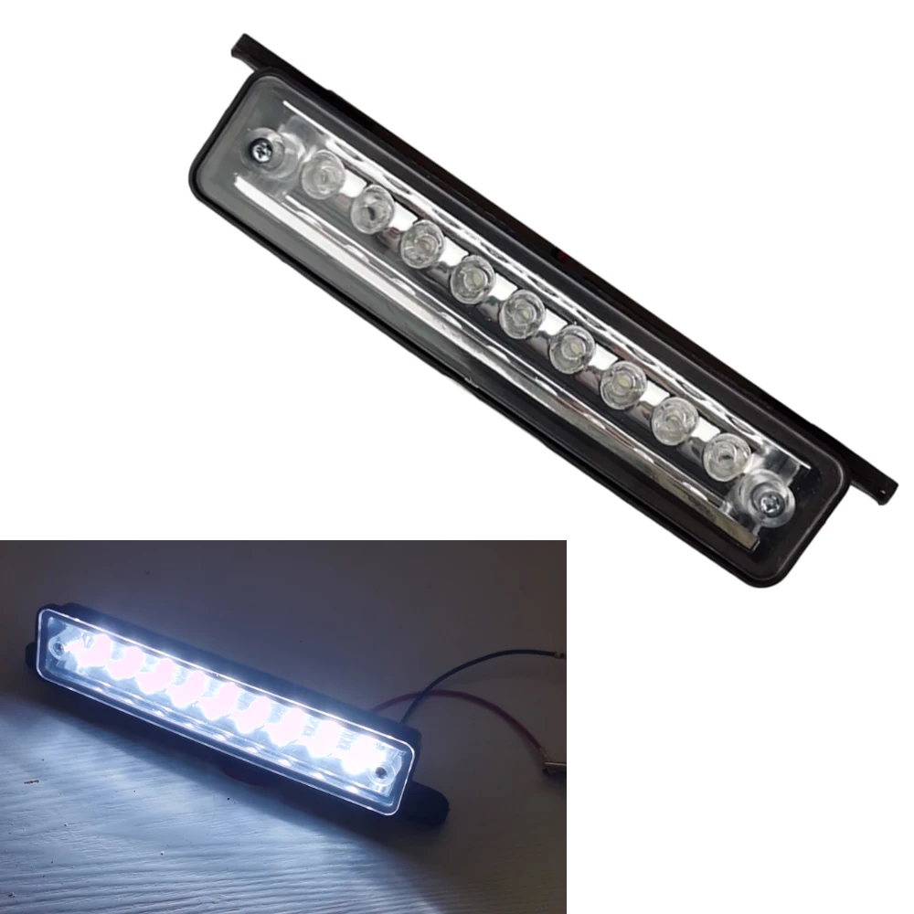 1pcs White 9LED LED License Plate Lights Lamp For Suzuki For JIMNY JA11W JA12W JA22 JB23W JB33 JB43 License Lamp Lights