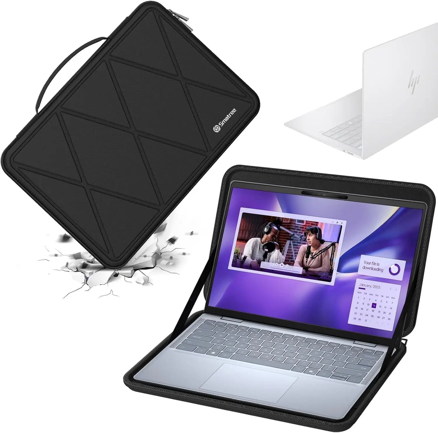 

Smatree Hard EVA Protective Case for 14" DELL Pro 14 Plus P1425/PB14250, DELL Pro14/Pro Max 14, Inspiron 14 5441 Laptops