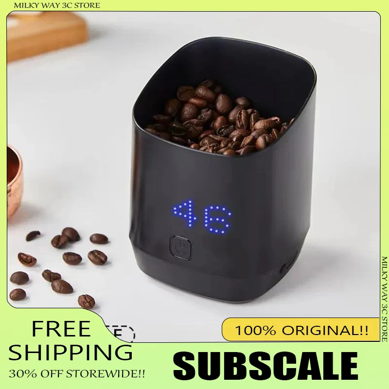 

Умные электронные весы SUBSCALE для эспрессо, водонепроницаемые, для взвешивания кофейных зерен, для итальянского ручного заваривания, умный домашний инструмент-весы