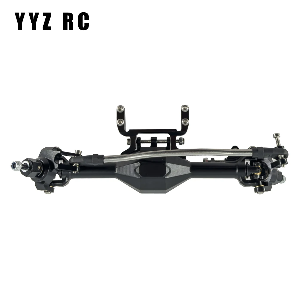 Metallic Front Rear Straight Complete Axle For  Axial Scx10 ii 2 Upgrades Parts  1/10 90046 90047 Axle Crawler RC CAR Accessorie