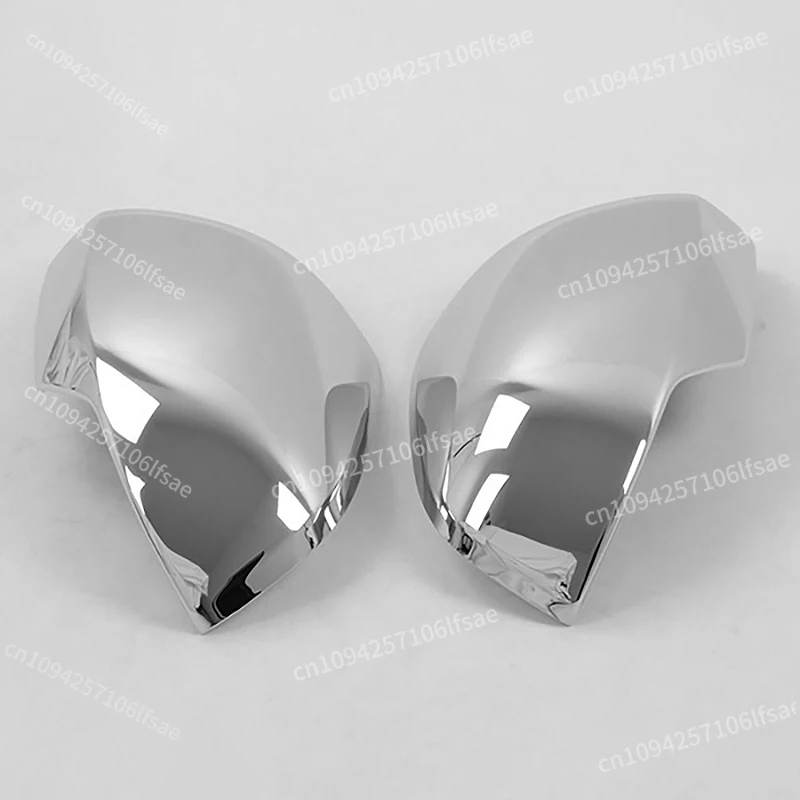 -Car Chrome Rear View Rearview Side Glass Mirror Cover Trim Frame Side Mirror Caps For Triton L200 2019-2021