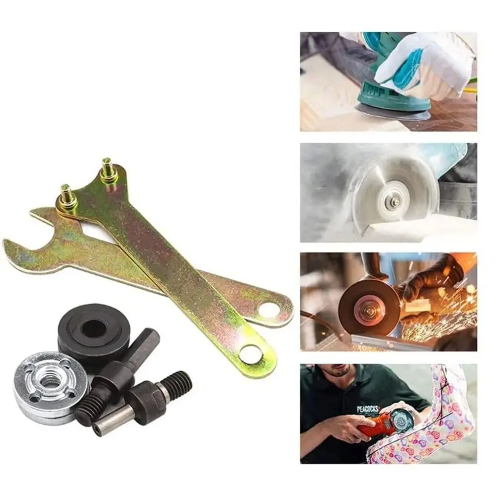 

Convenient Conversion Electric Drill Conversion Angle Grinder Solid Multi-function Grinding Connection Adapter Steel