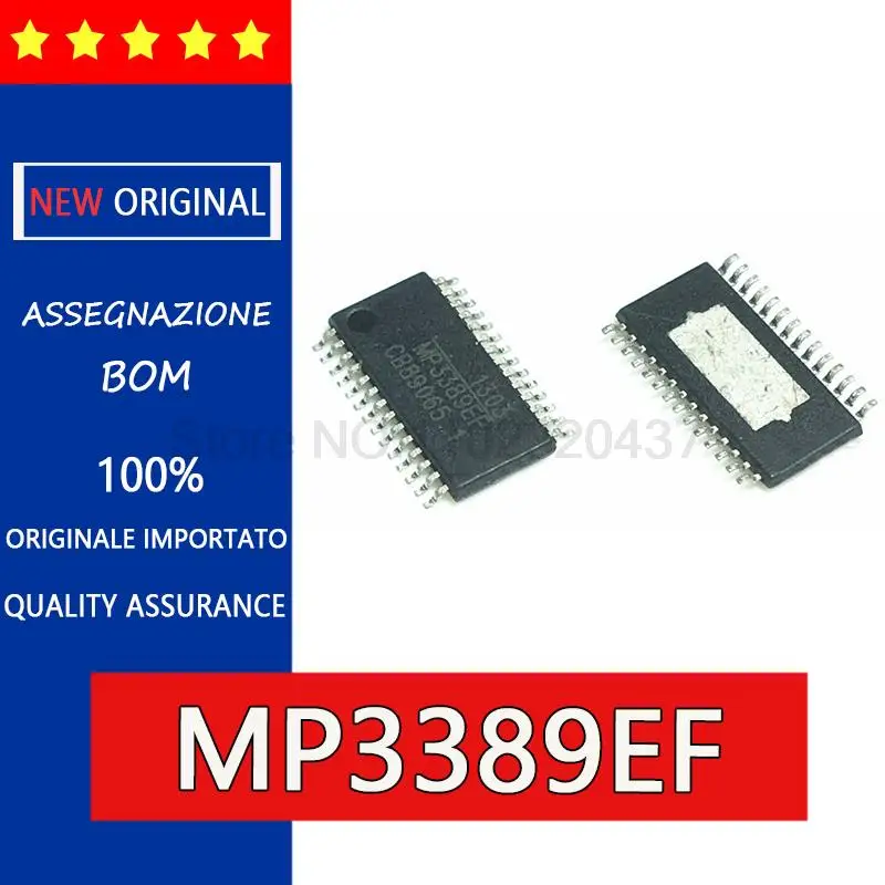 5pcs MP3389 original MP3389EF MP3389 TSSOP28 Special chip for LED display screen Power management IC chip, LCD power managem