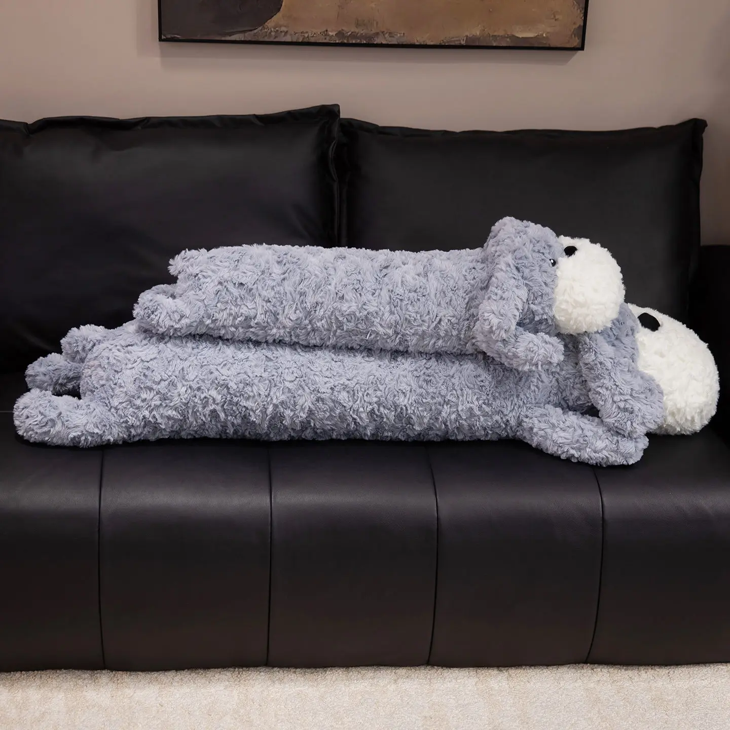 

Giant 85-120cm Cartoon Soft Fox West Highland Dog Plush Toy Long Pillow Adorable Animal Cushion Home Decor Birthday Gift