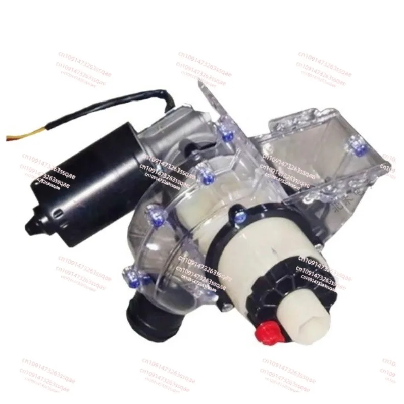 

Большой электрический ящик для удобрений, аппликатор для удобрений, регулируемый двигатель влево и вправо с прозрачным маховиком порта для удобрений