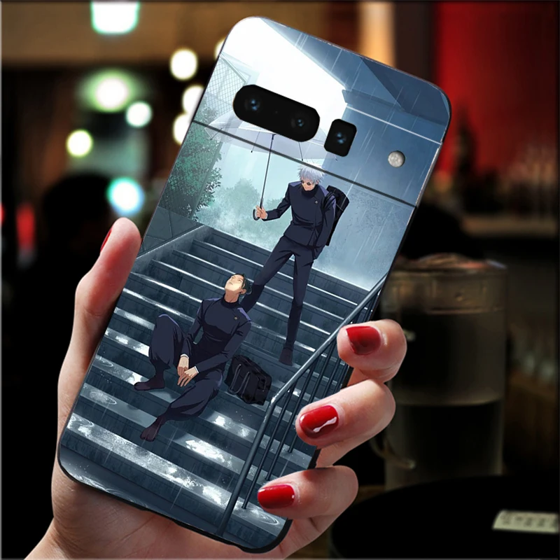

Geto and Gojo Anime Carcasa Funda Phone Case For Google Pixel 10 9 Pro XL 9A 8 7 6 Pro Pixel 8A 7A 6A Pixel 8 7 6 5 Case