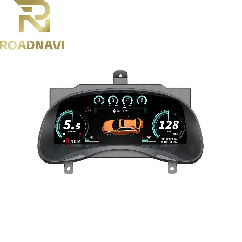 RoadNavi Car Auto Speedometer for Infiniti QX70 FX35 FX37 FX50 2009-2016 LCD Digital Cluster Car Virtual Cockpit DashboardAR