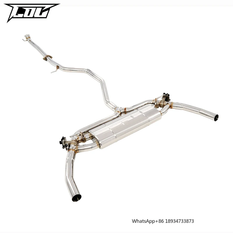 Catback exhaust For Mercedes-Benz CLA250 2.0T 2014-2021 Racing Performance Stainless Steel Exhaust Pipe High Performance