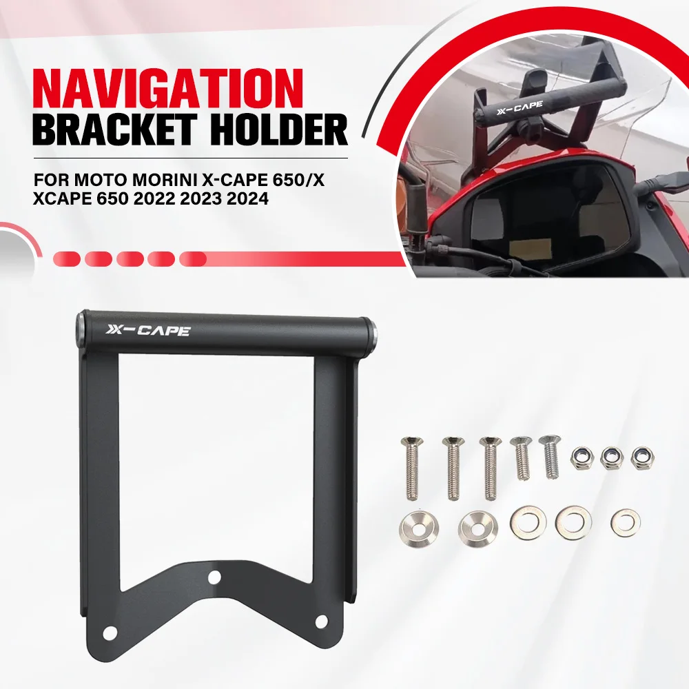 For Moto Morini X-Cape 650/X Xcape 650 2022 2023 2024 Smart Phone Navigation Holder GPS Mount Stand Holder Phone GPS Bracket