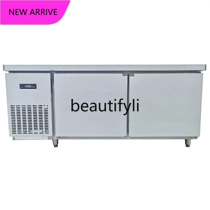 

Коммерческий холодильный шкаф-витрина для сохранения свежести продуктов, горизонтальный рабочий стол-морозильник, холодильный шкаф