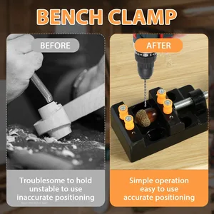 Multi-Purpose Clamping Blocks Mini Mini Drill Press Table Vise Multifunction DIY Sculpture Craft Fixed Machine Tool